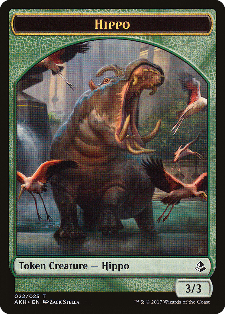Hippo Token (AKH-022) [Amonkhet Tokens]