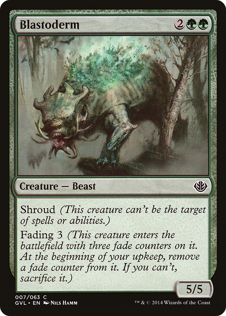 Blastoderm (DD3-007) [Duel Decks Anthology: Garruk vs. Liliana]