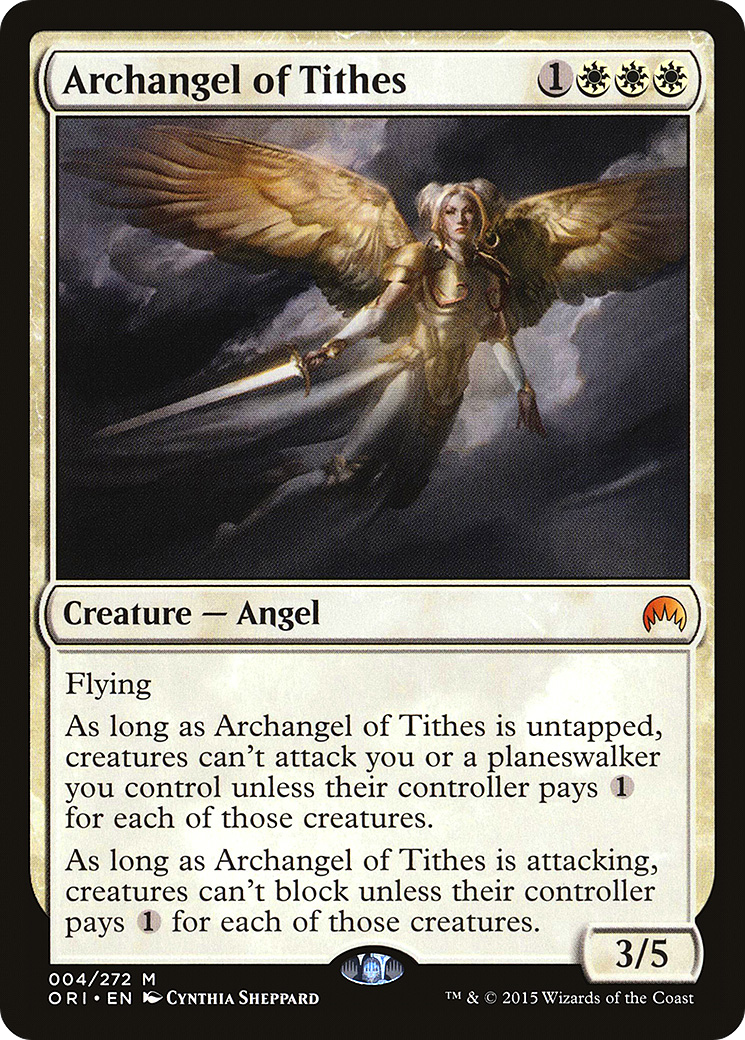 Archangel of Tithes (ORI-004) [Magic Origins] Foil
