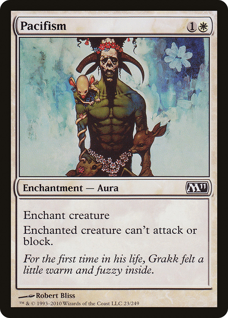Pacifism (M11-023) [Magic 2011] Foil