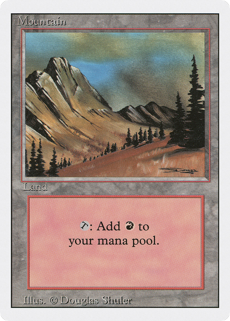 Mountain (C) (3ED-292) [Revised Edition]