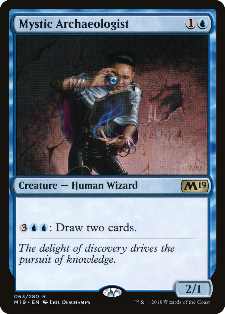 Mystic Archaeologist (M19-063) [Core Set 2019]