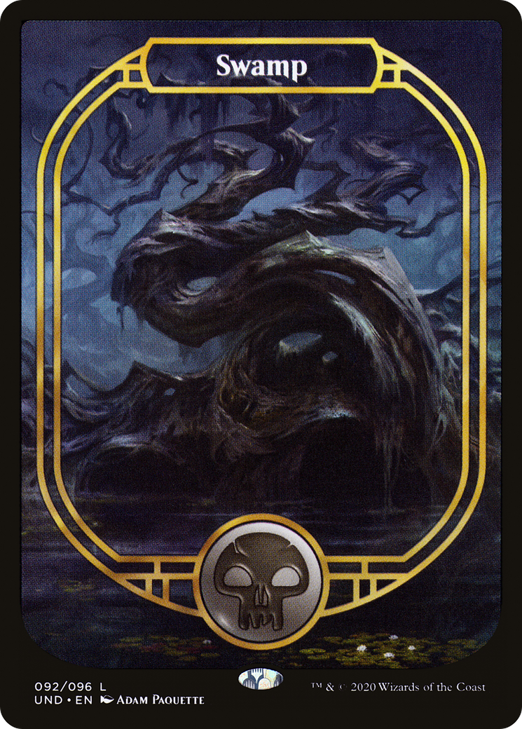Swamp (Full Art) (UND-092) [Unsanctioned]