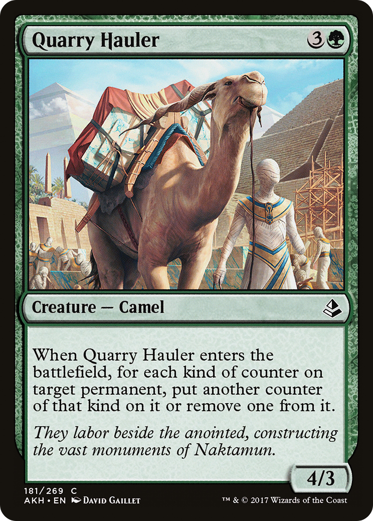 Quarry Hauler (AKH-181) [Amonkhet] Foil