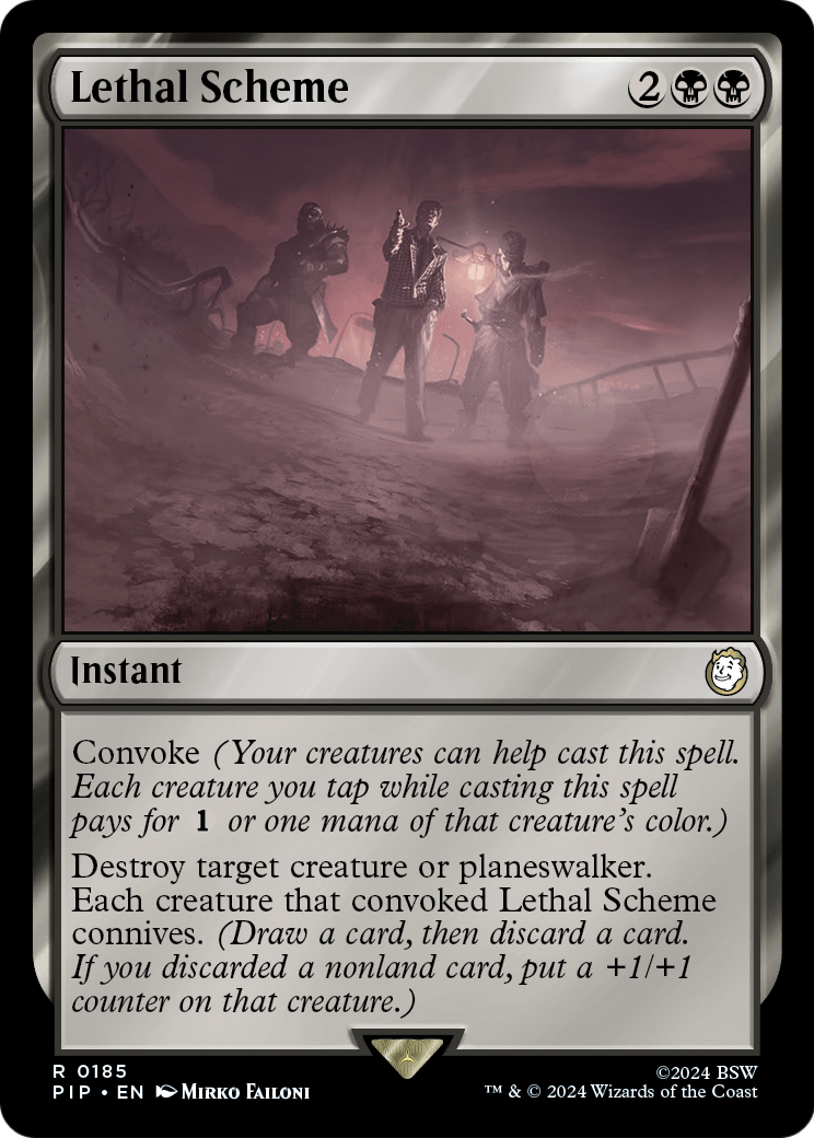 Lethal Scheme (PIP-185) [Fallout]