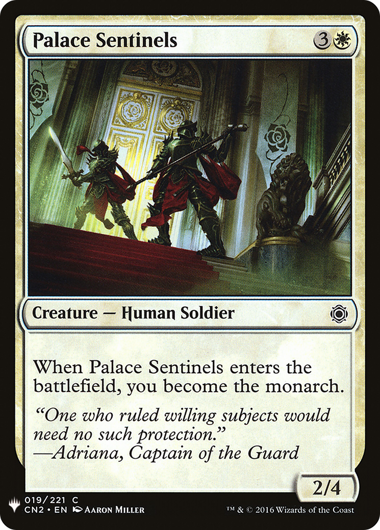 Palace Sentinels (LIST-CN2-19) [The List]