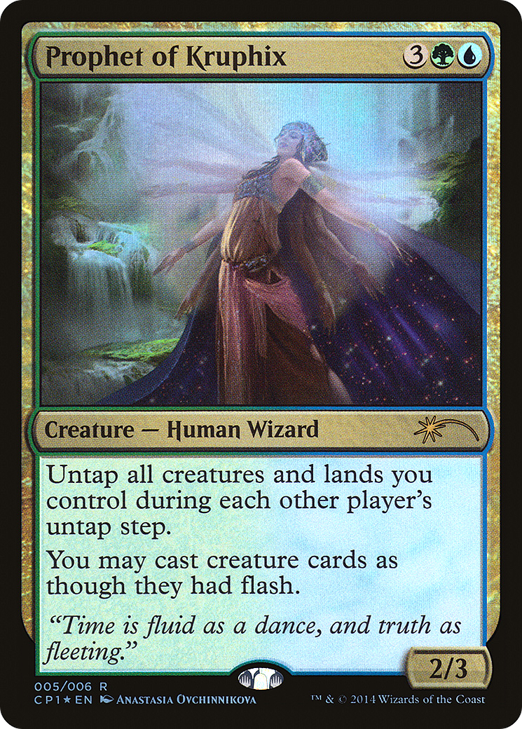 Prophet of Kruphix (UMP-005) [Magic 2015 Clash Pack] Foil