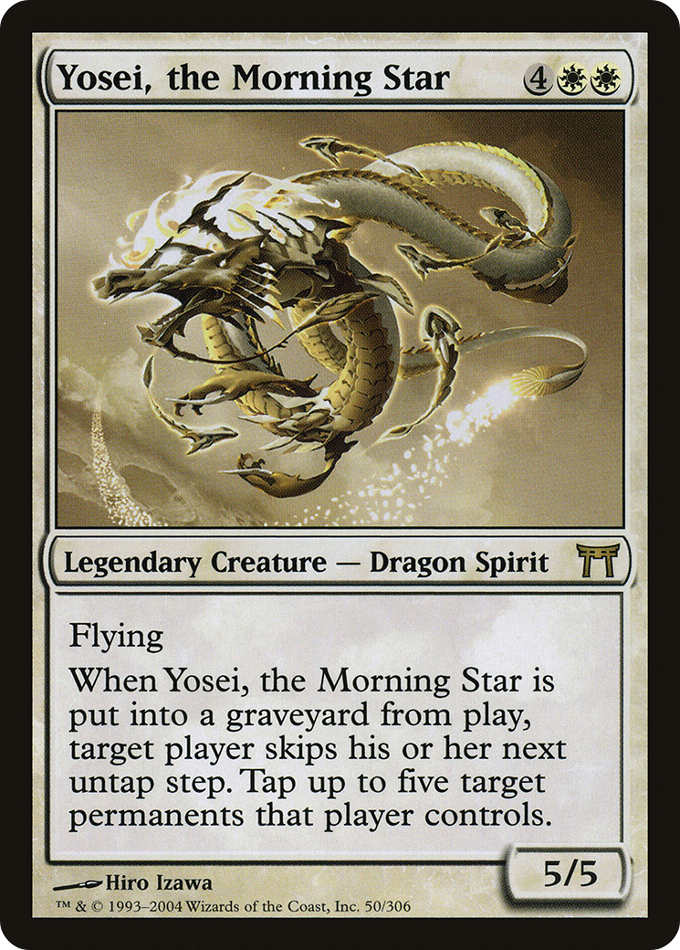 Yosei, the Morning Star (CHK-050) [Champions of Kamigawa] Foil