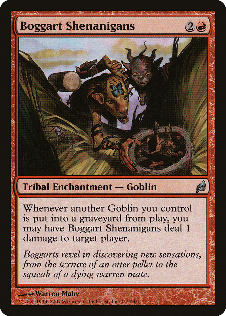 Boggart Shenanigans (LRW-155) [Lorwyn] Foil