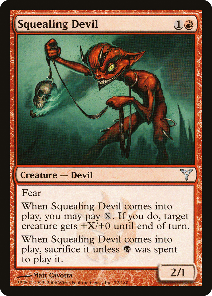 Squealing Devil [Dissension] Foil