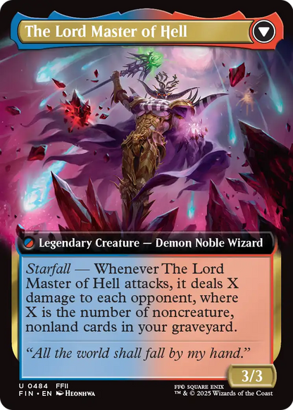 The Emperor of Palamecia (Extended Art) (FIN-484) [FINAL FANTASY] Foil