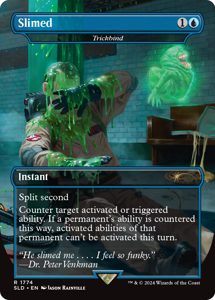 Trickbind (SLD-1774) (Borderless) [Secret Lair Drop]