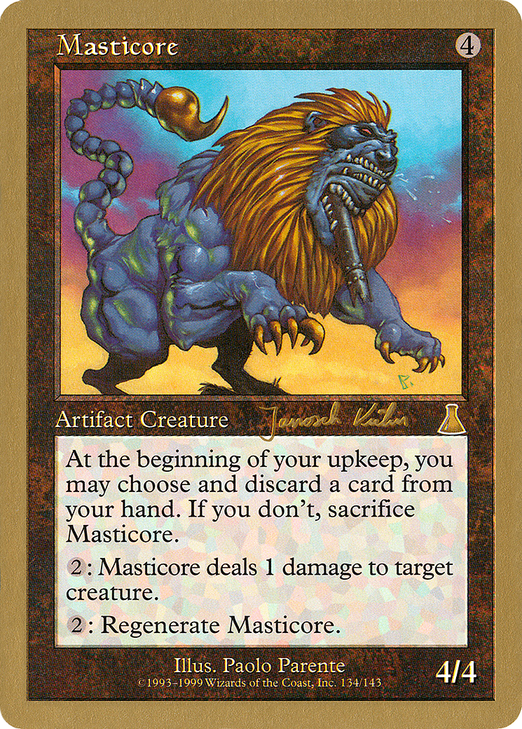 Masticore - 2000 Janosch Kuhn (UDS) [World Championship Decks 2000]