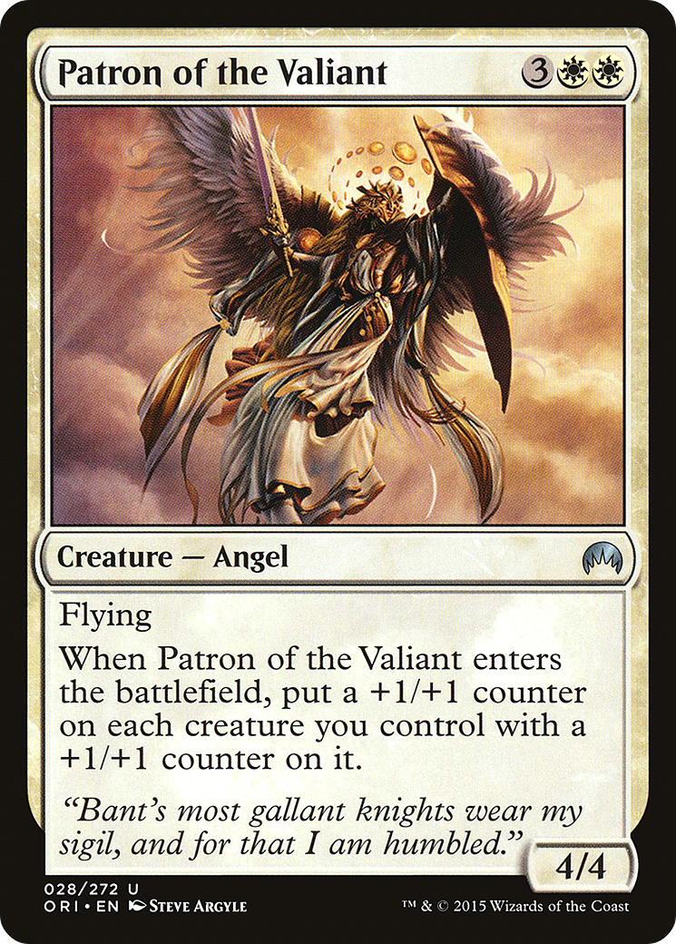 Patron of the Valiant (ORI-028) [Magic Origins] Foil