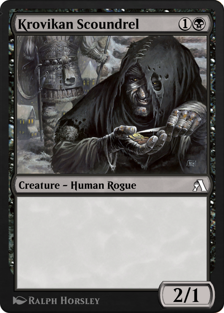 Krovikan Scoundrel (ANB-050) [Arena Beginner Set]