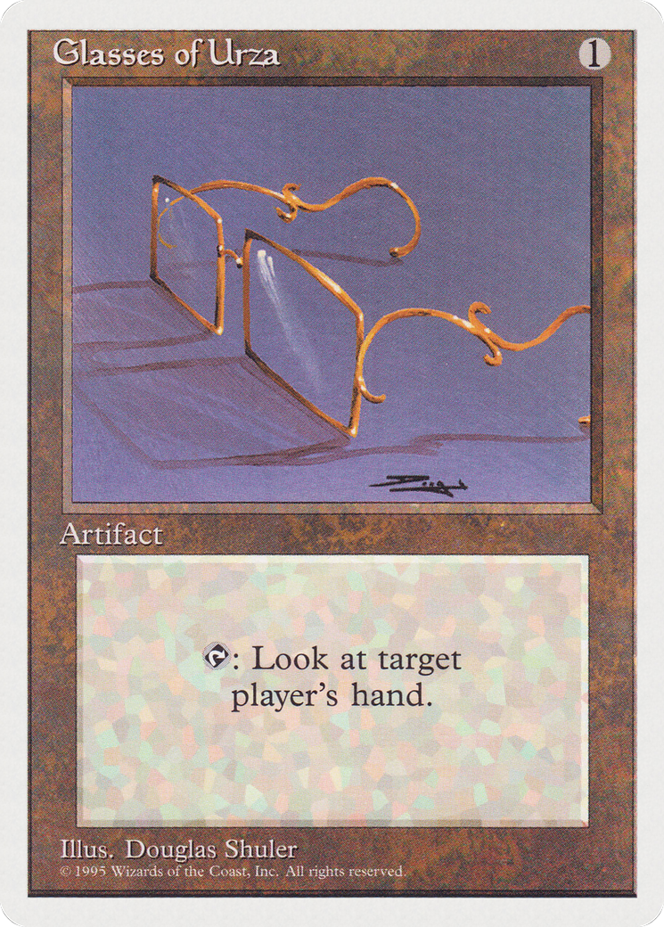 Glasses of Urza (RQS-049) [Rivals Quick Start Set]