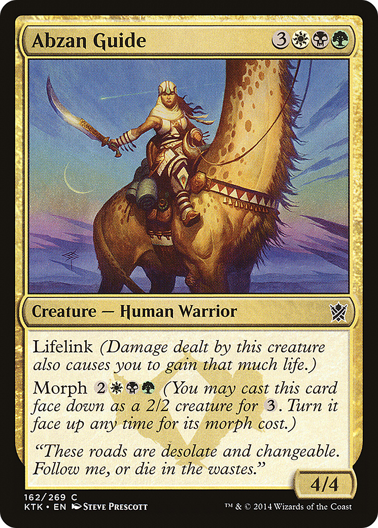 Abzan Guide (KTK-162) [Khans of Tarkir]