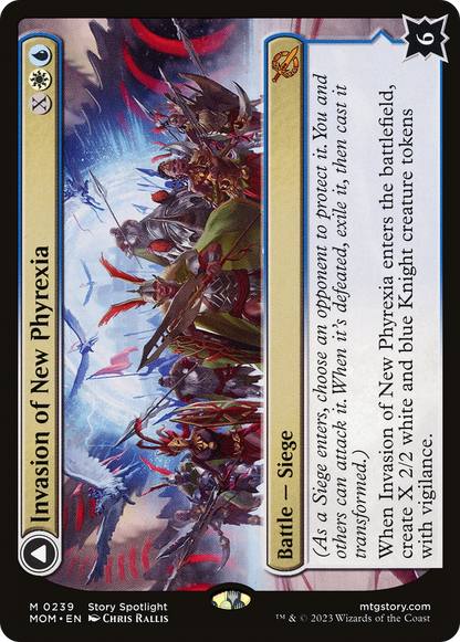 Invasion of New Phyrexia (MOM-239) [March of the Machine] Foil