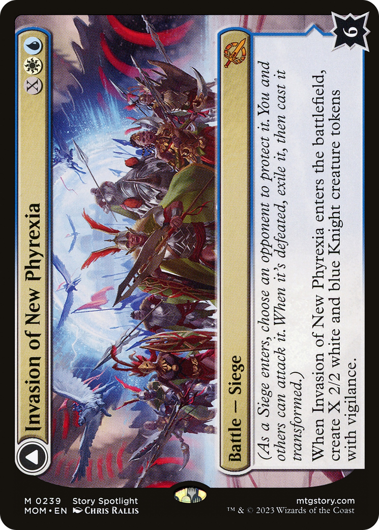 Invasion of New Phyrexia (MOM-239) [March of the Machine] Foil