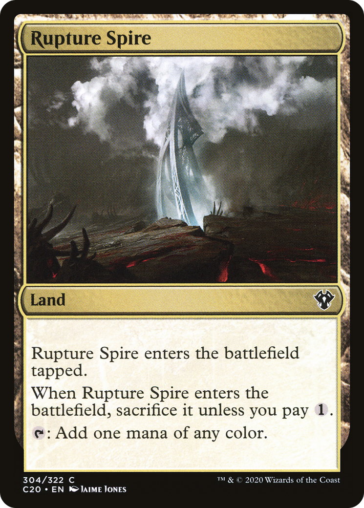 Rupture Spire (C20-304) [Commander 2020]