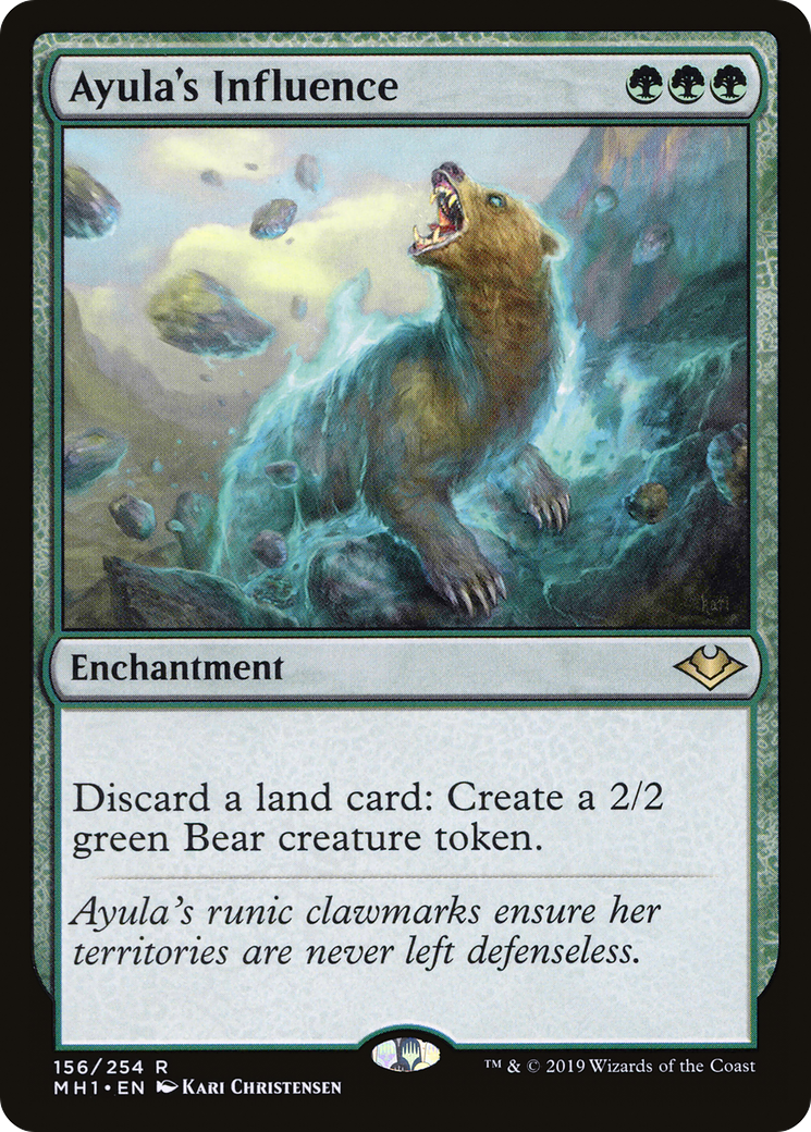 Ayula's Influence (MH1-156) [Modern Horizons] Foil
