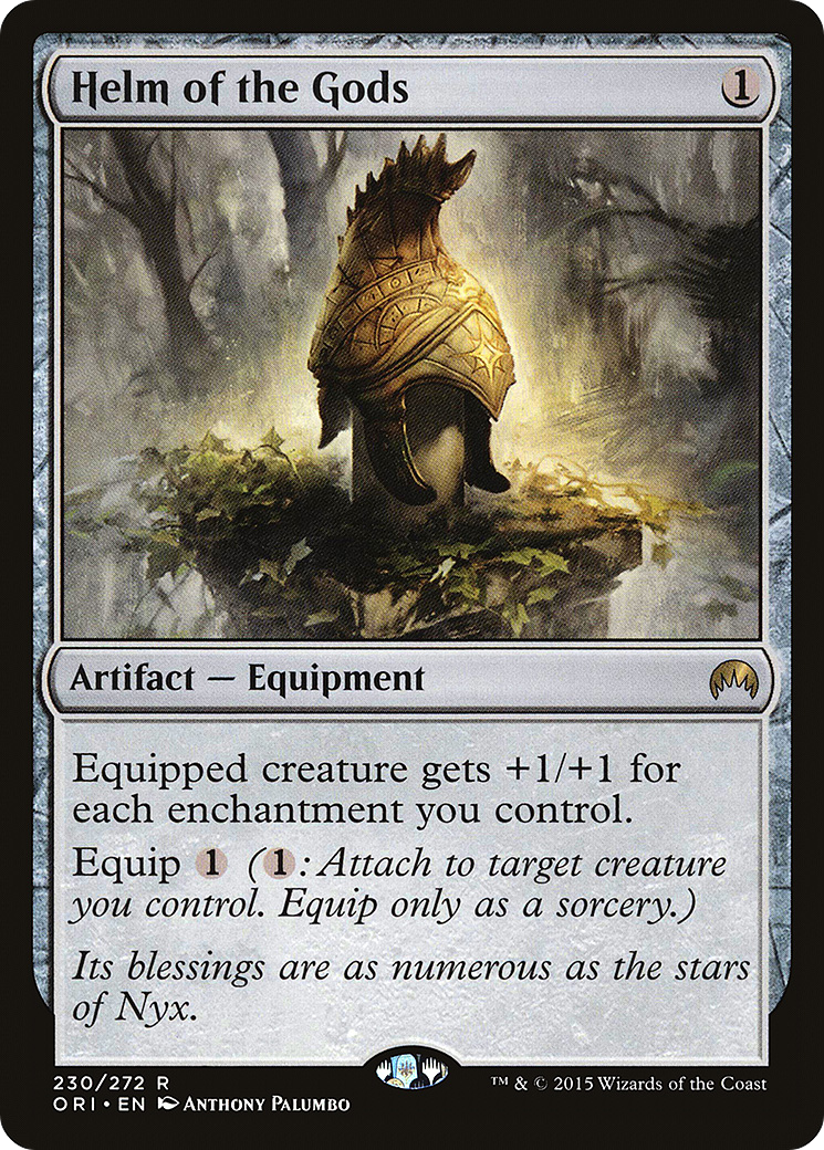 Helm of the Gods (ORI-230) [Magic Origins] Foil