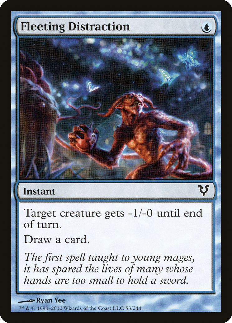 Fleeting Distraction (AVR-053) [Avacyn Restored] Foil