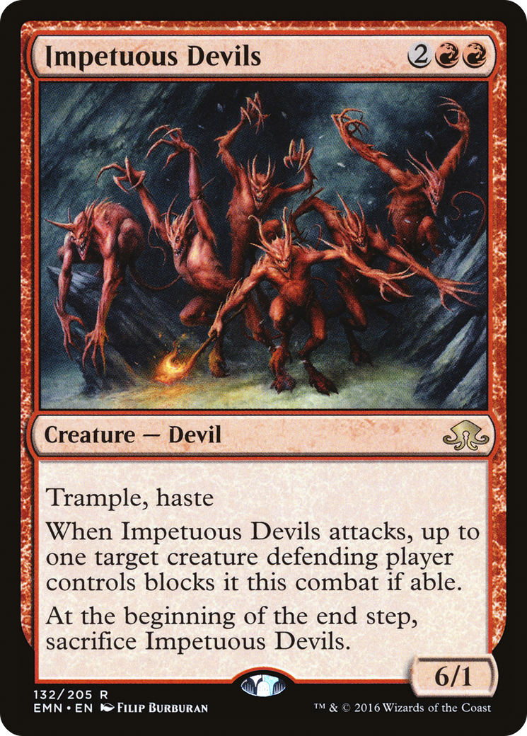 Impetuous Devils (EMN-132) [Eldritch Moon] Foil