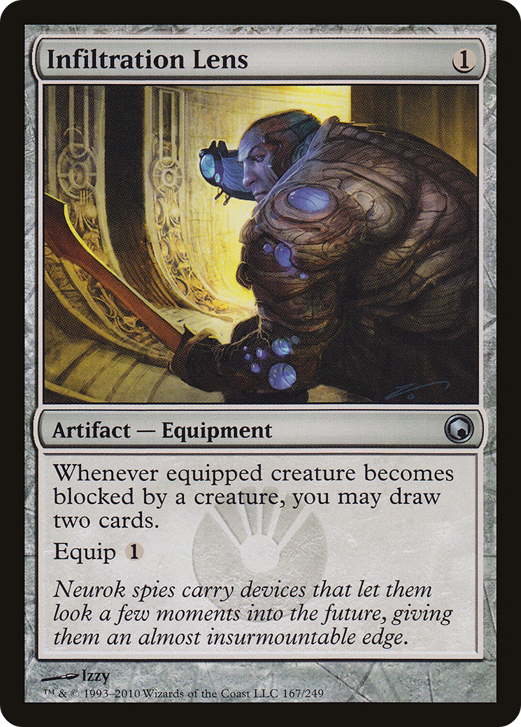 Infiltration Lens (SOM-167) [Scars of Mirrodin] Foil