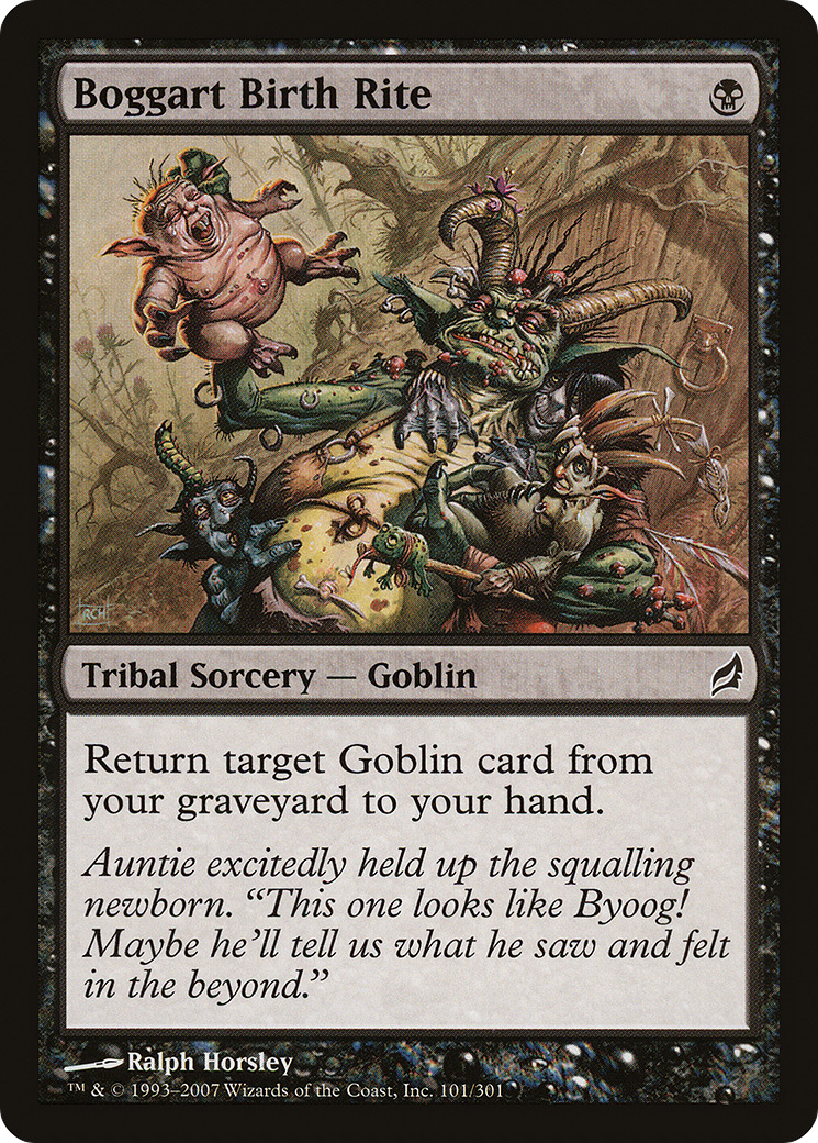 Boggart Birth Rite (LRW-101) [Lorwyn]