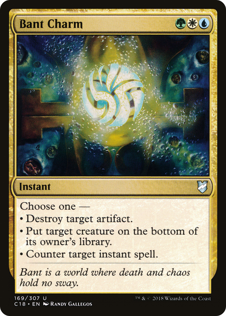 Bant Charm (C18-169) [Commander 2018]