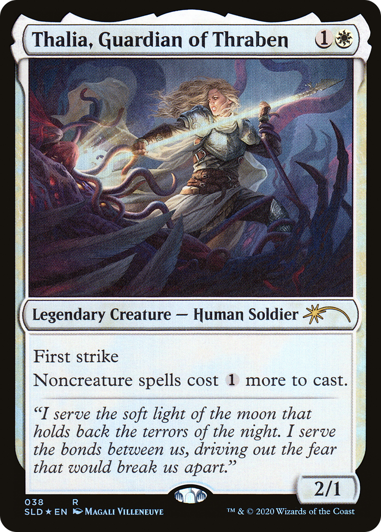 Thalia, Guardian of Thraben (SLD-038) [Secret Lair Drop] Foil