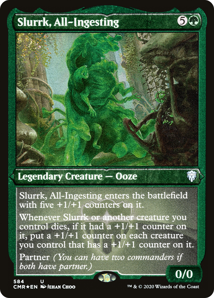 Slurrk, All-Ingesting (Foil Etched) (CMR-584) [Commander Legends] Foil