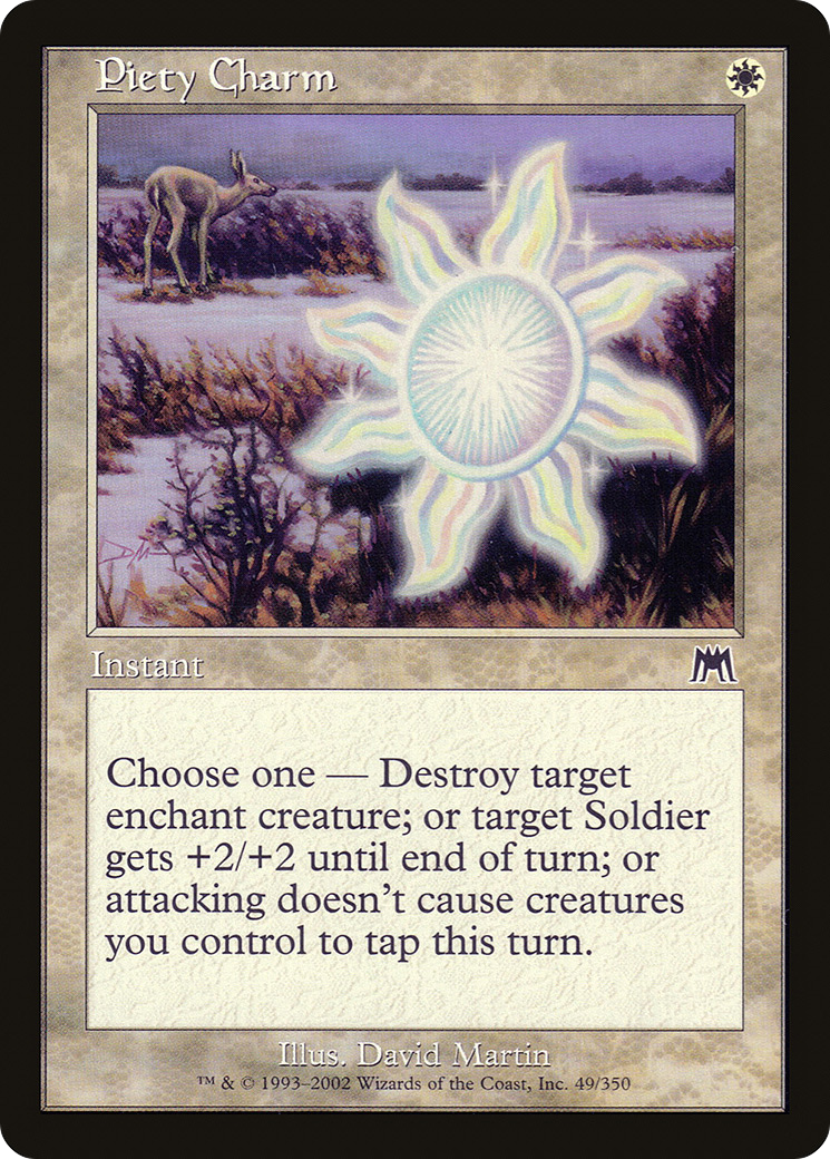 Piety Charm (ONS-049) [Onslaught]