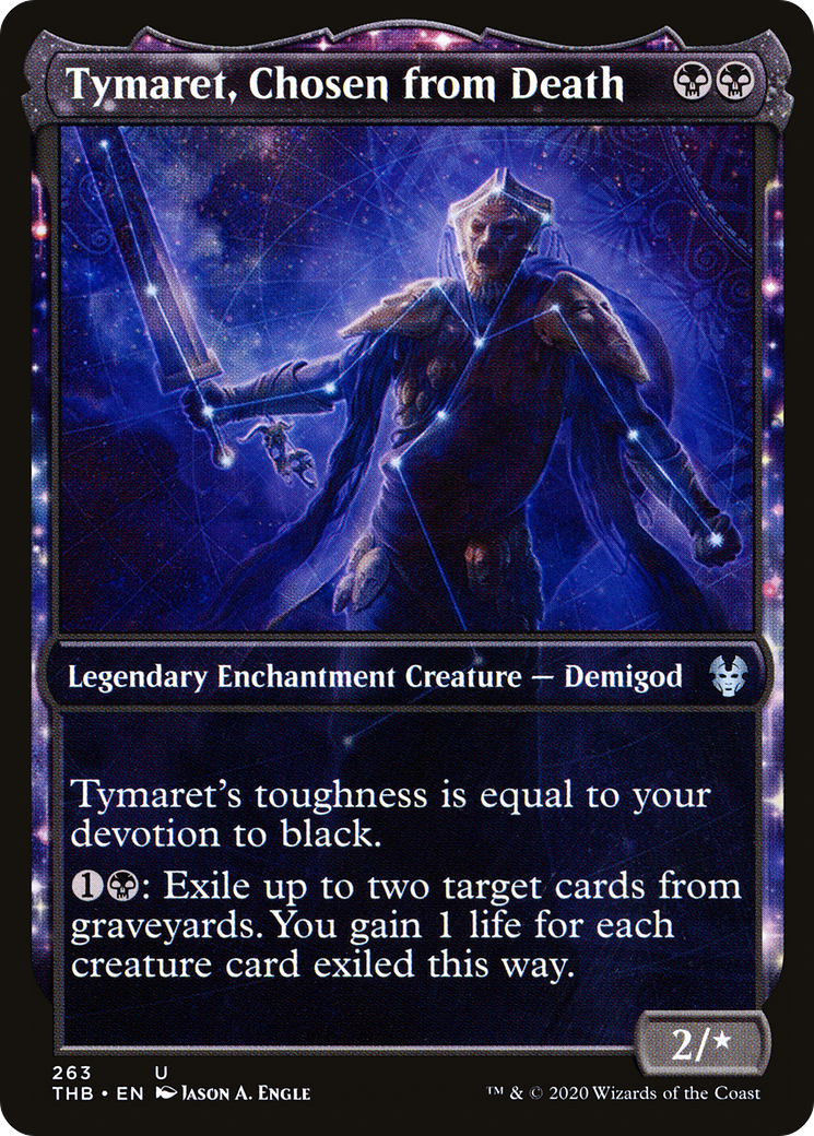 Tymaret, Chosen from Death (Showcase) (THB-263) [Theros Beyond Death]
