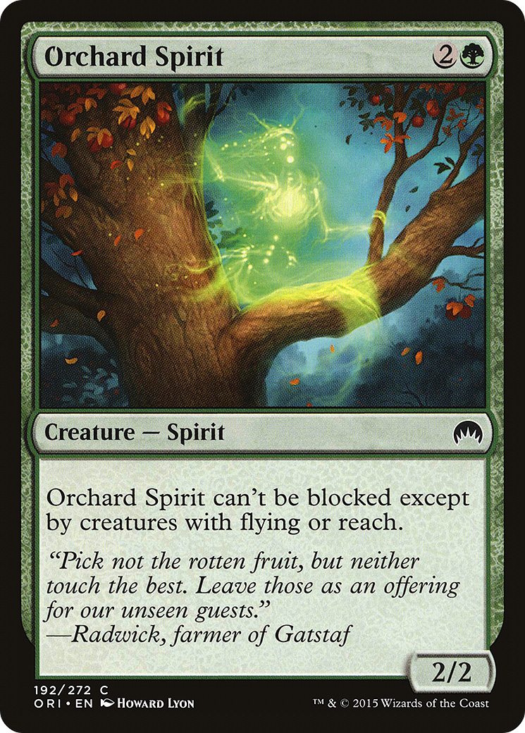 Orchard Spirit (ORI-192) [Magic Origins] Foil
