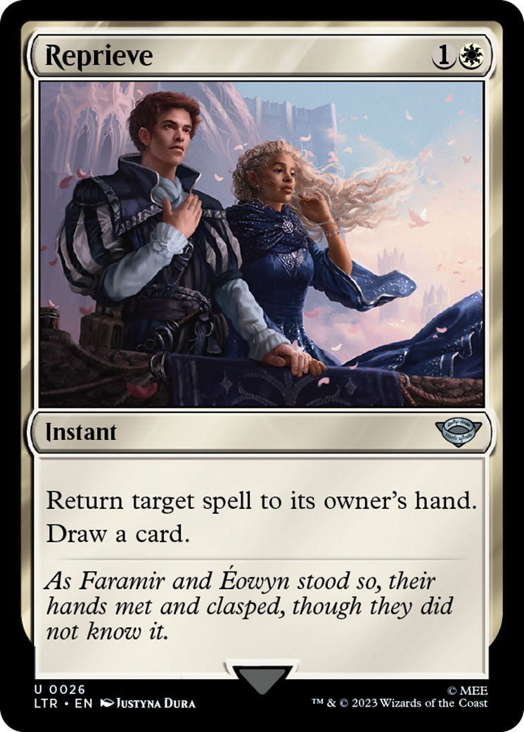 Reprieve (LTR-026) [The Lord of the Rings: Tales of Middle-earth] Foil