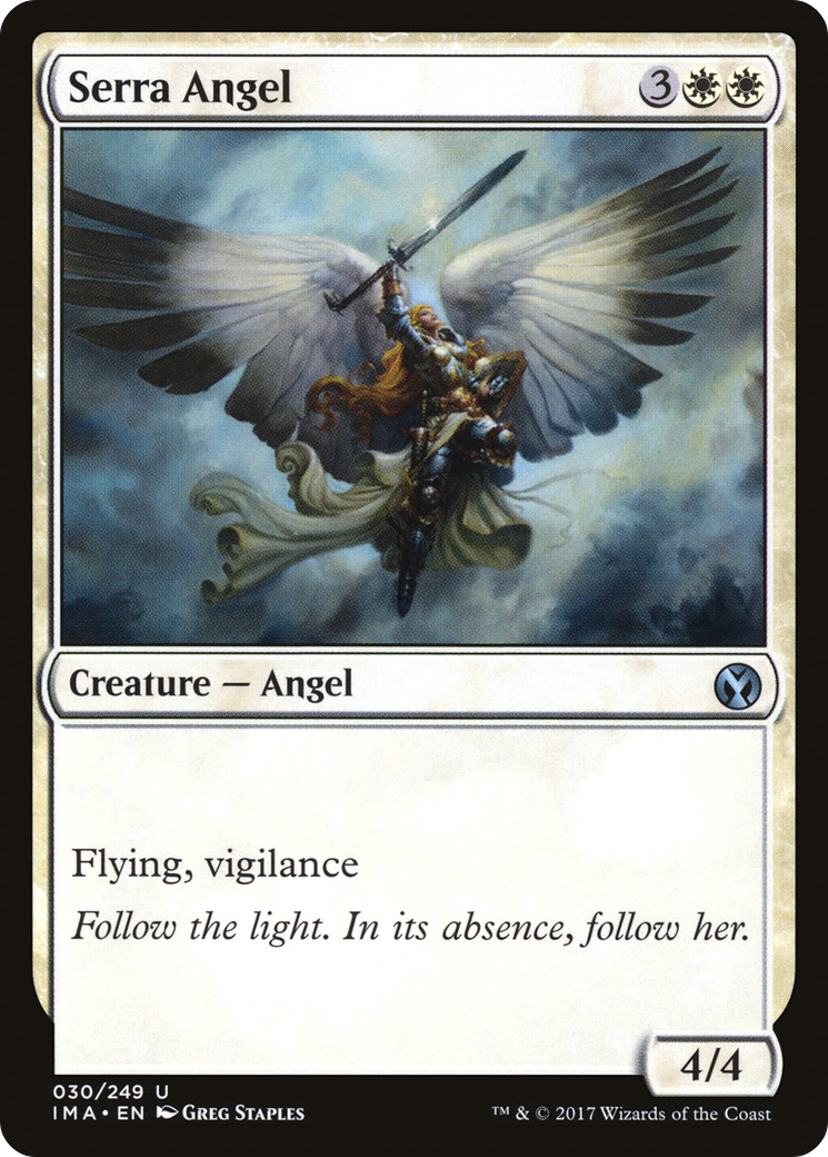 Serra Angel (IMA-030) [Iconic Masters] Foil