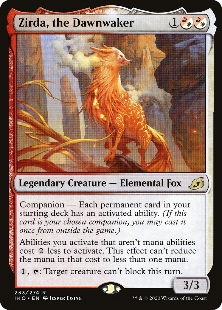 Zirda, the Dawnwaker (IKO-233) [Ikoria: Lair of Behemoths]