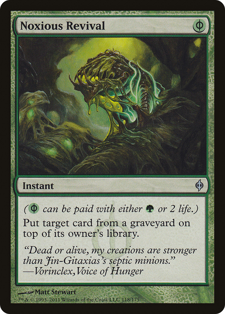 Noxious Revival (NPH-118) [New Phyrexia] Foil