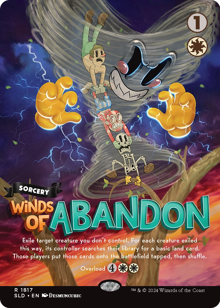 Winds of Abandon (SLD-1817) (Borderless) [Secret Lair Drop]