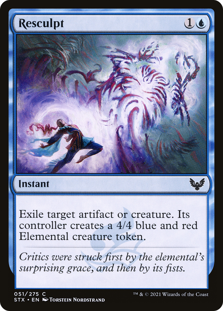 Resculpt (STX-051) [Strixhaven: School of Mages]