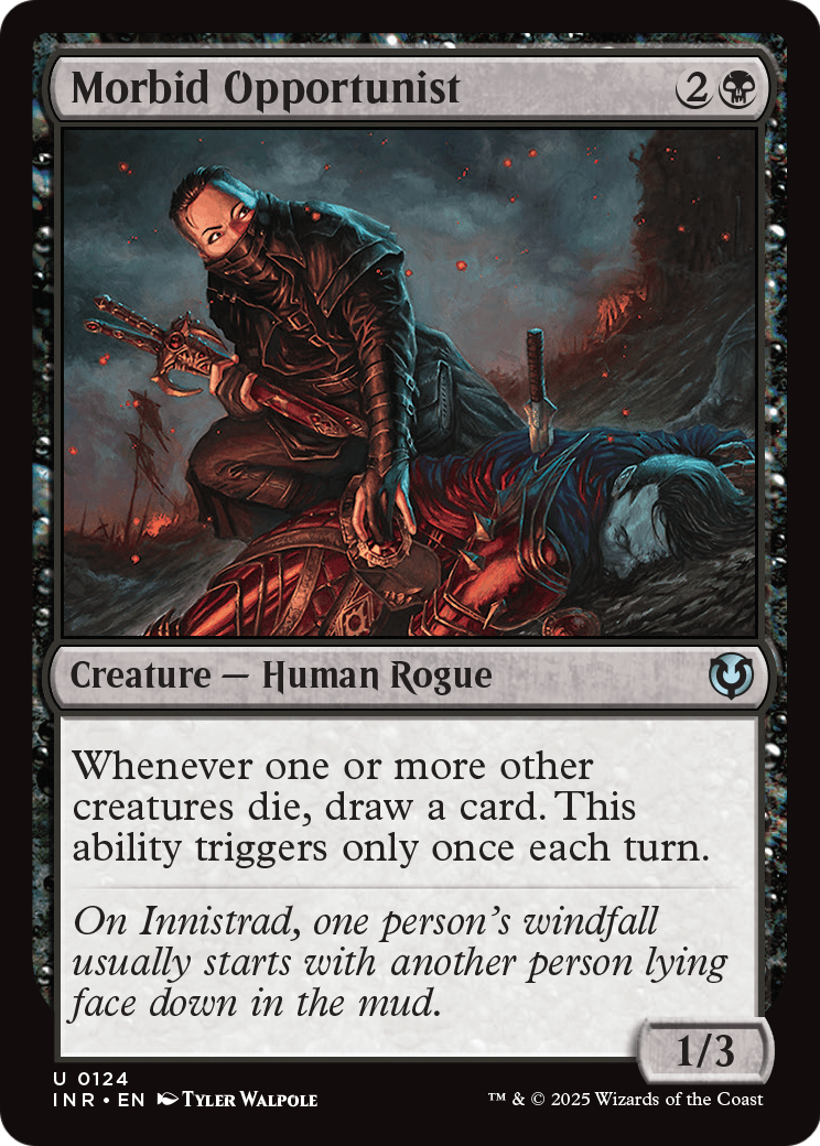 Morbid Opportunist (INR-124) [Innistrad Remastered]