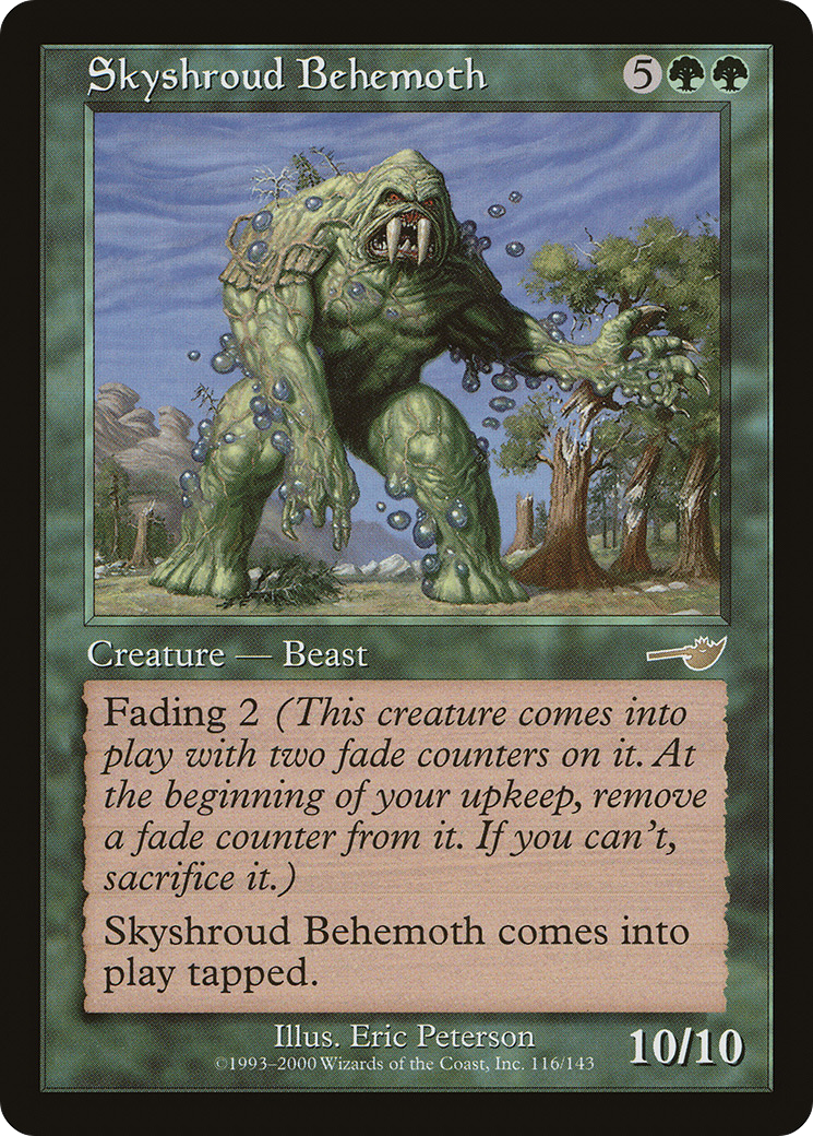 Skyshroud Behemoth (NMS-116) [Nemesis]