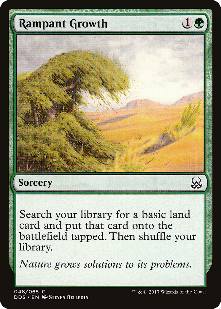 Rampant Growth (DDS-048) [Duel Decks: Mind vs. Might]