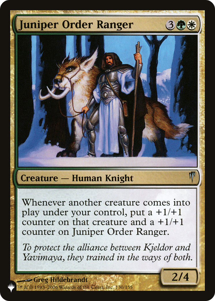 Juniper Order Ranger (LIST-CSP-130) [The List]
