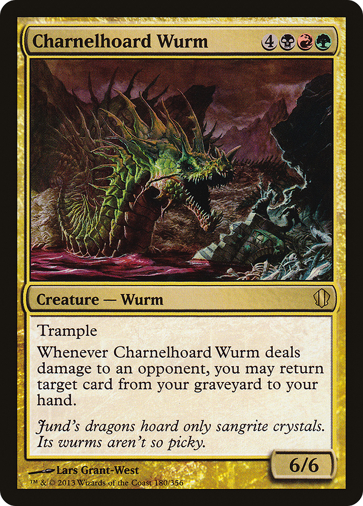 Charnelhoard Wurm (C13-180) [Commander 2013]