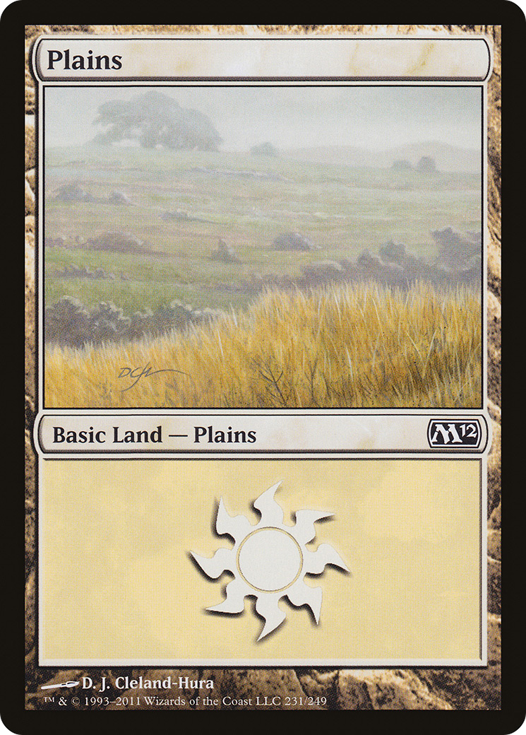 Plains (M12-231) [Magic 2012]