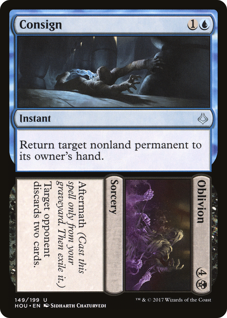 Consign // Oblivion (HOU-149) [Hour of Devastation]
