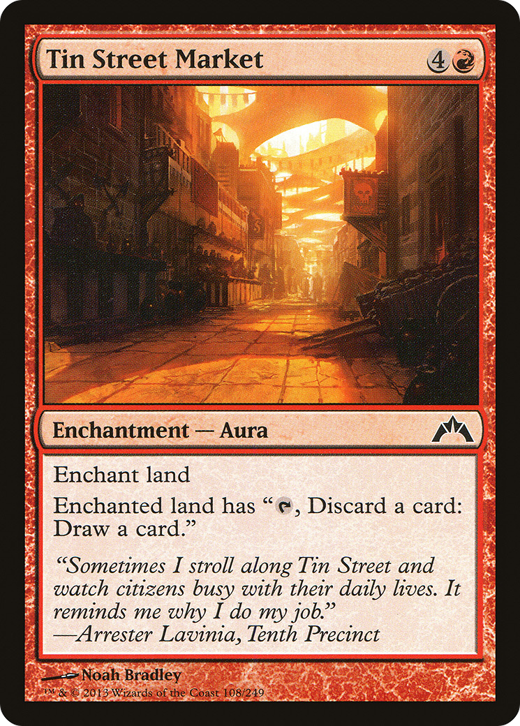 Tin Street Market (GTC-108) [Gatecrash] Foil